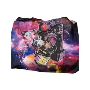Spaceman Silkscreen Tapestry 54"x48"